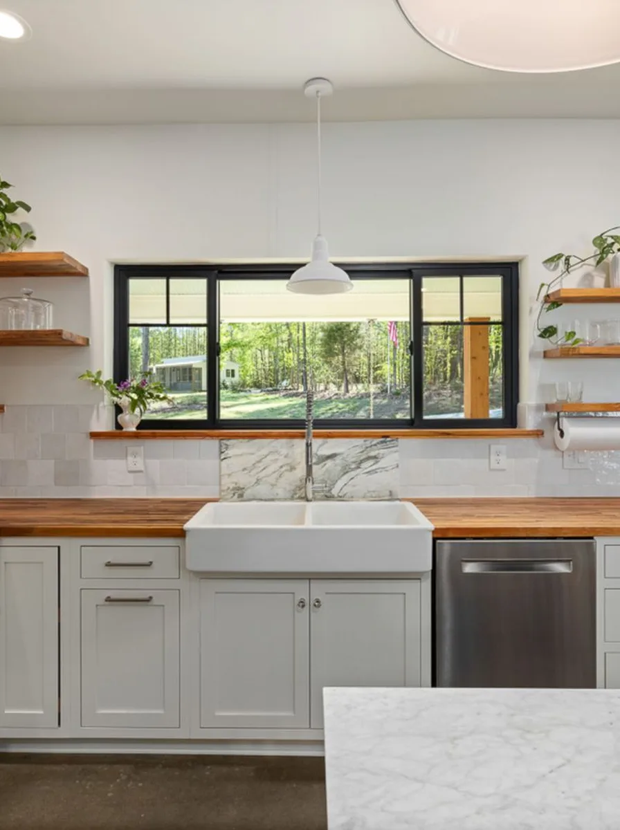 Install a Wall-Mounted Tap — kitchen sink under a window