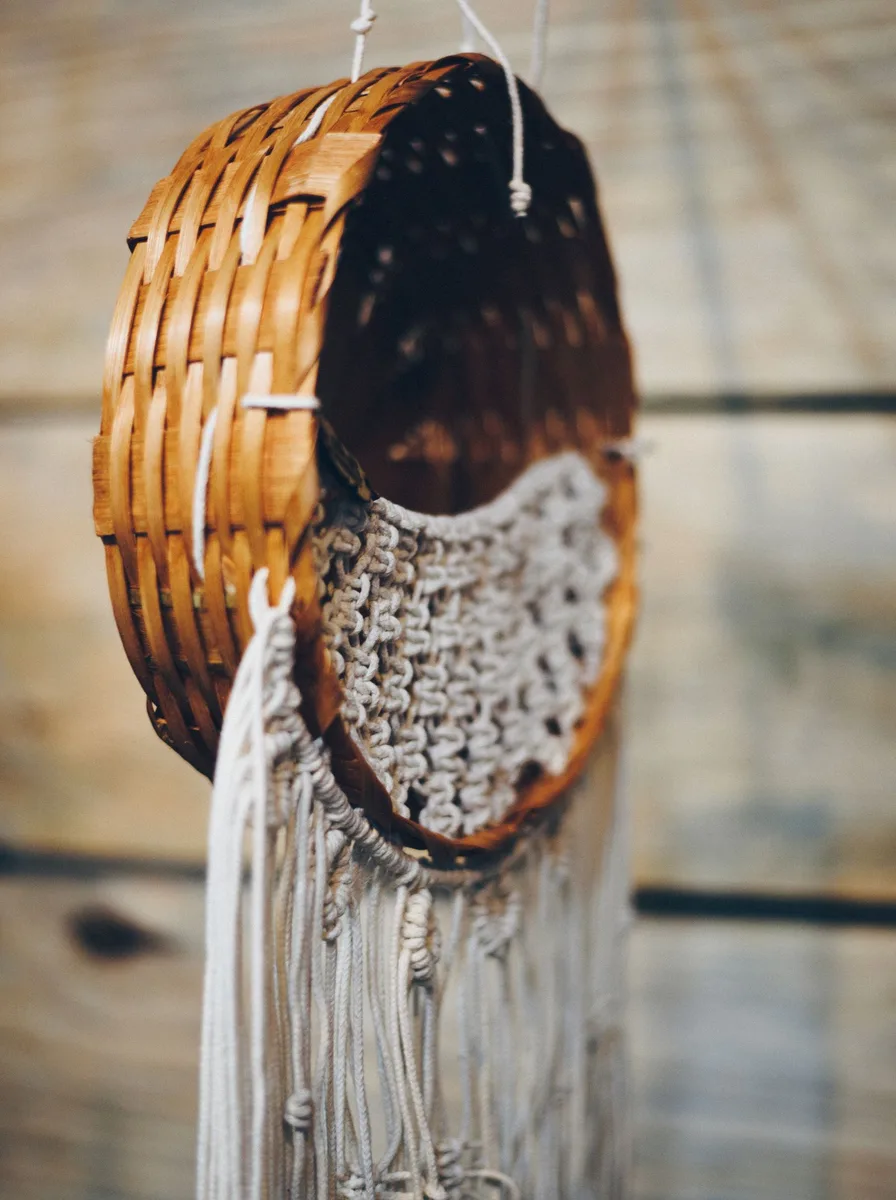 Dreamcatchers and mobiles, boho wall idea