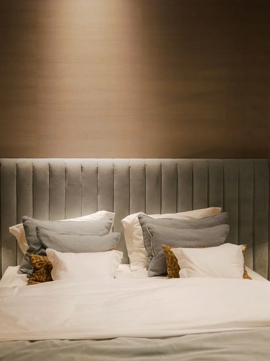 Warm neutral palette in a cozy teen bedroom