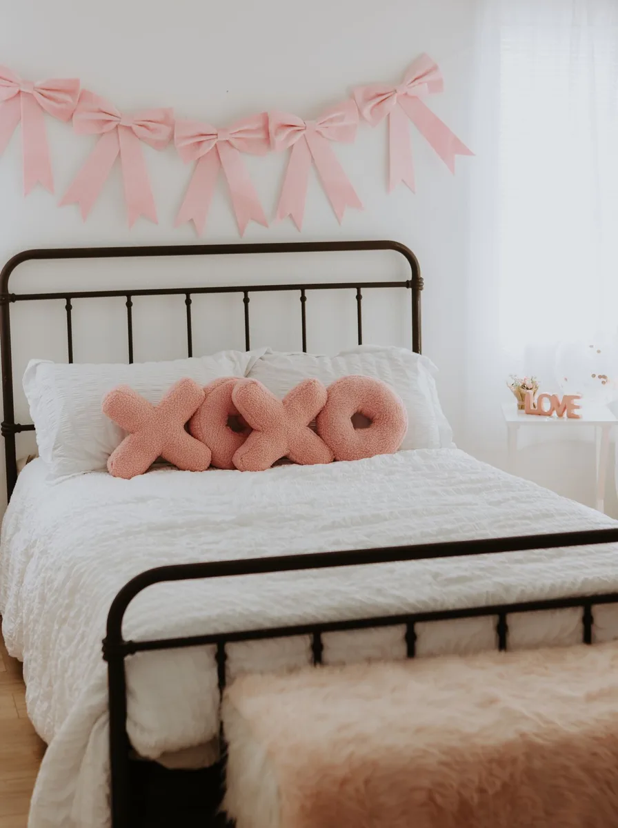 Streamlined modern furniture in a teen bedroom