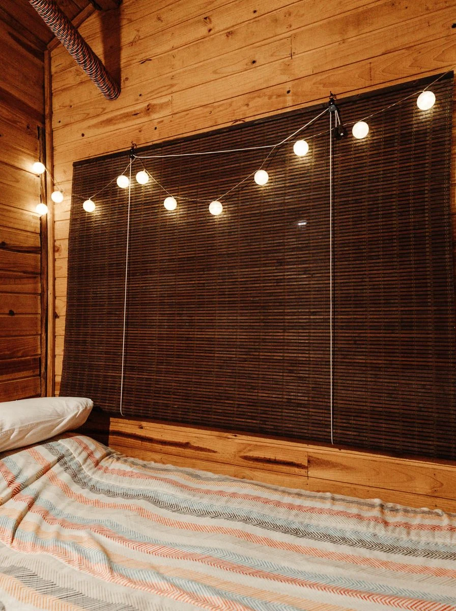 Mid-Century Modern Floating Bed