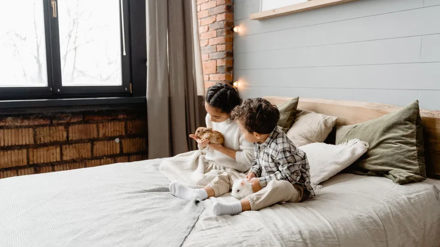 Timeless luxury nursery with neutral palette and designer details