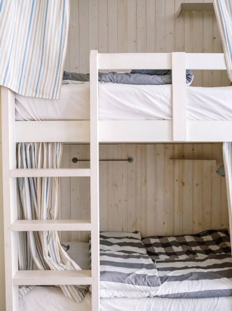 Statement rug in luxury girls bedroom
