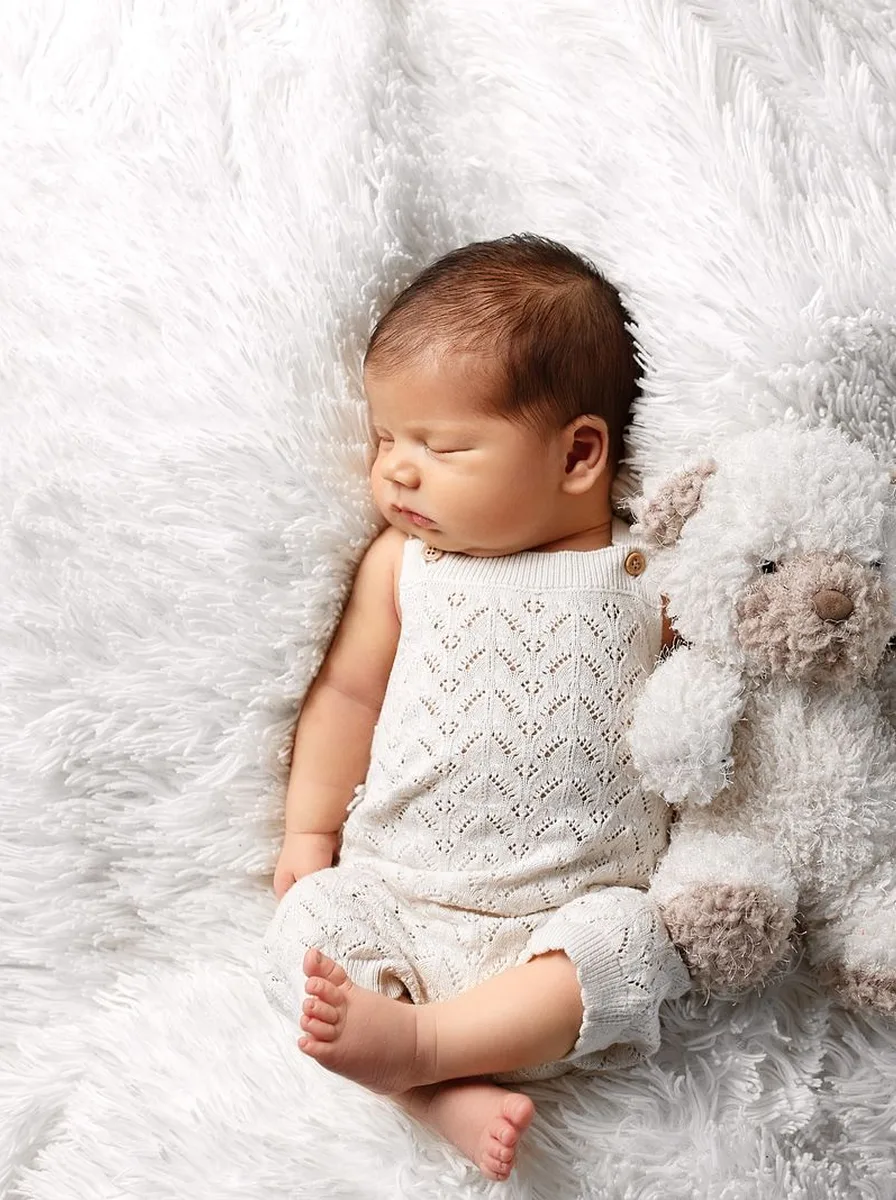 Soft glowing night light in nursery