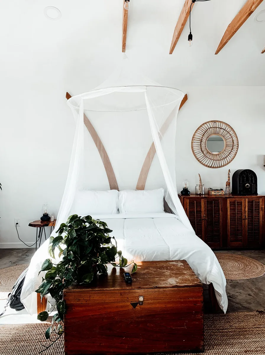 Serene clutter-free luxury nursery