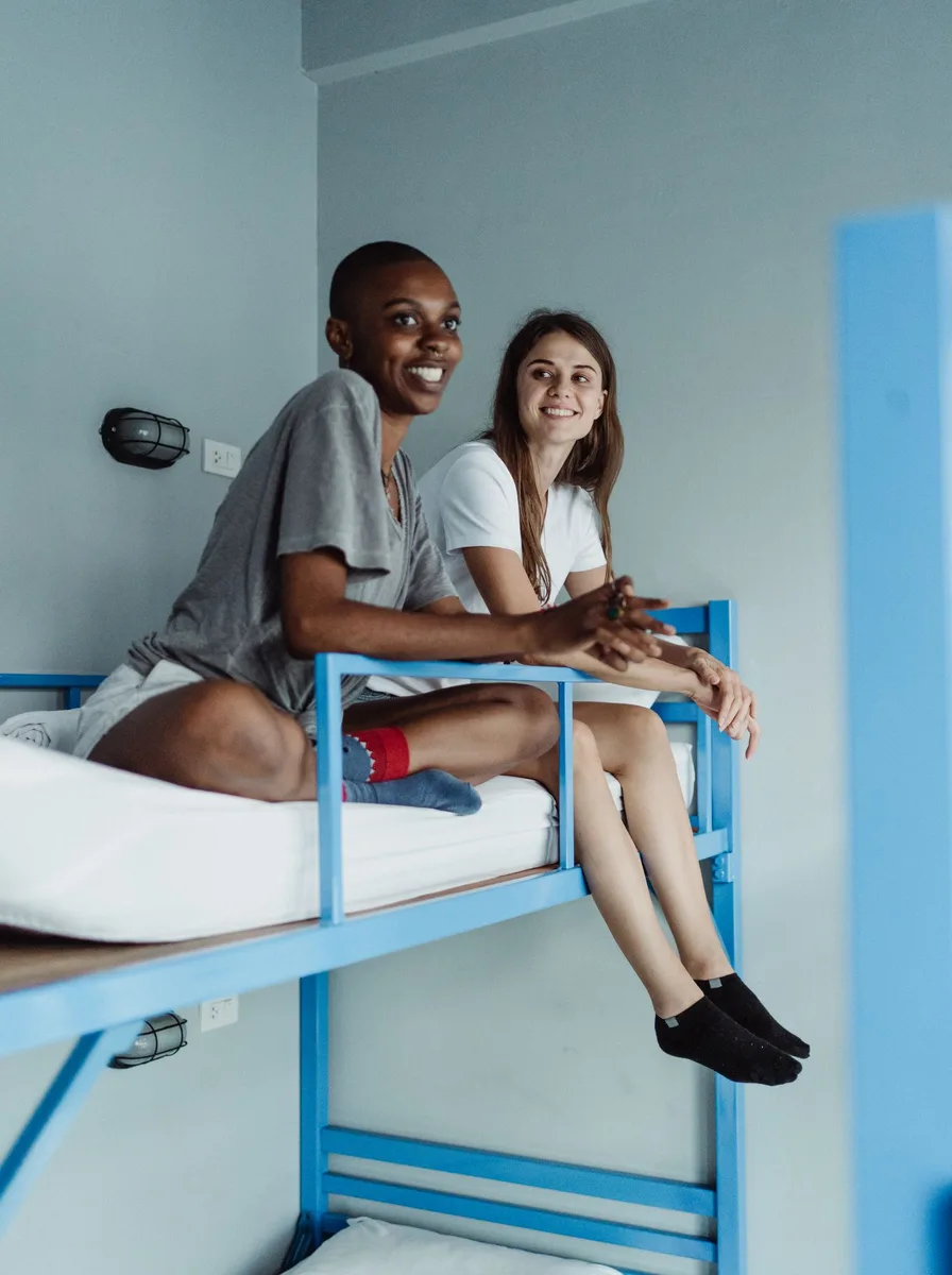 Matte finish furniture in modern kids room