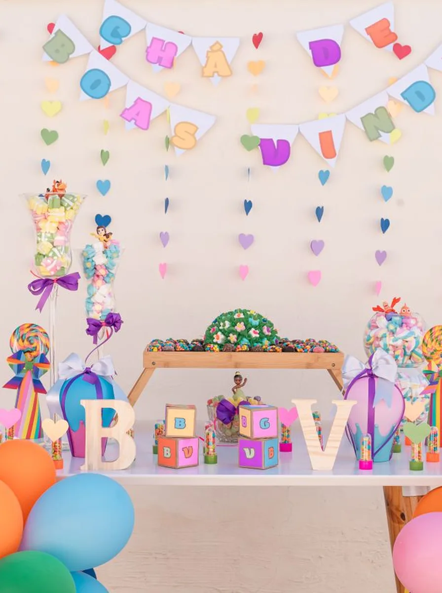 Chalkboard wall in a creative baby nursery