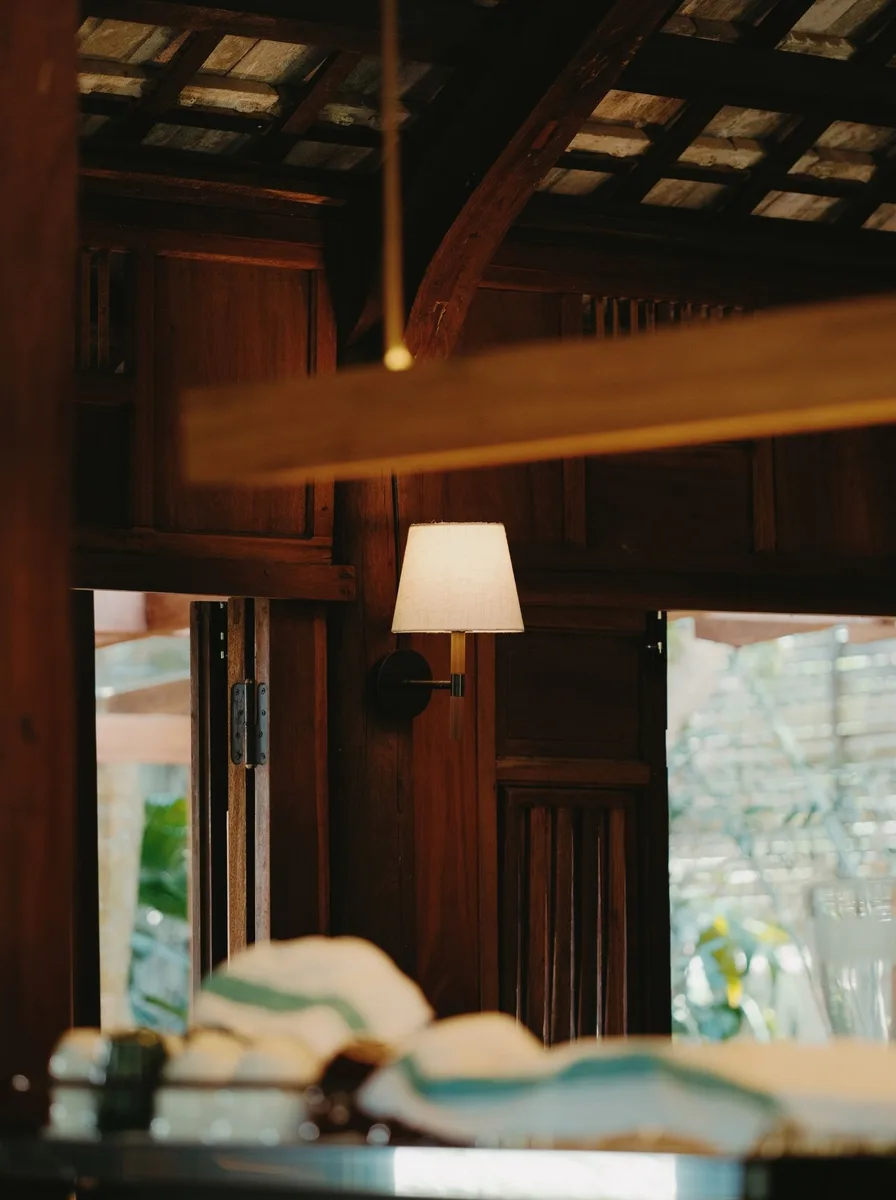 Lanterns as wall decor, rustic wall idea