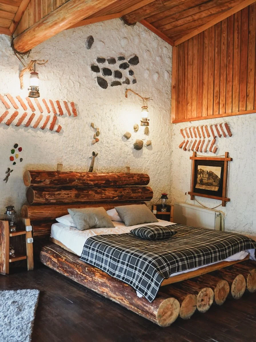 Classic Log Cabin Bed