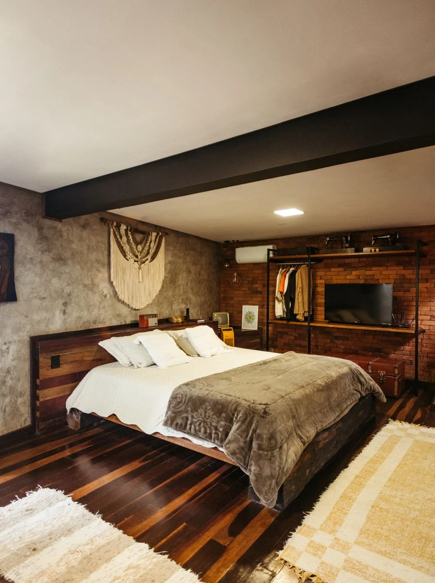 Branch Twig Headboard Bed