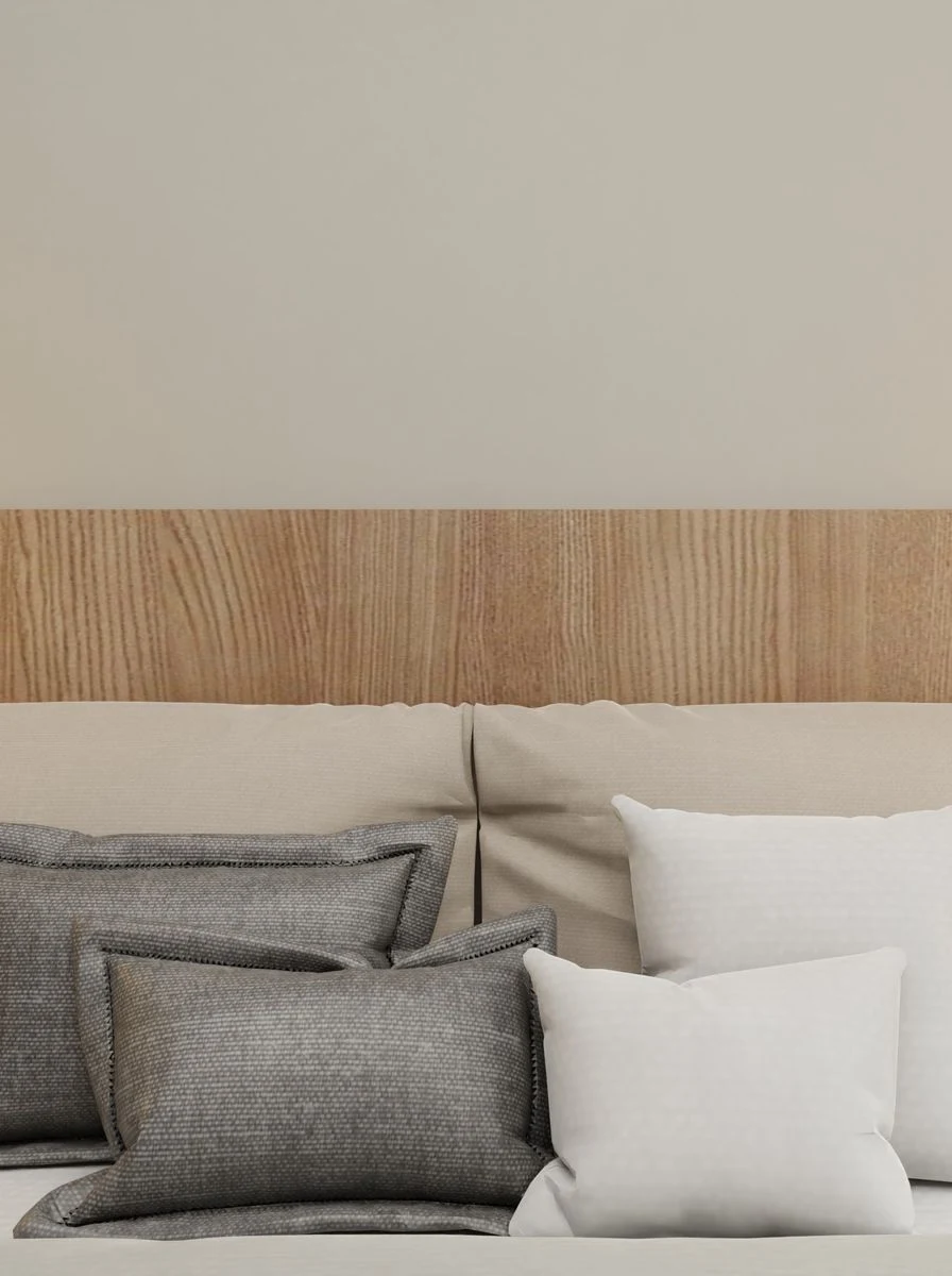 Floating Solid Wood Bed
