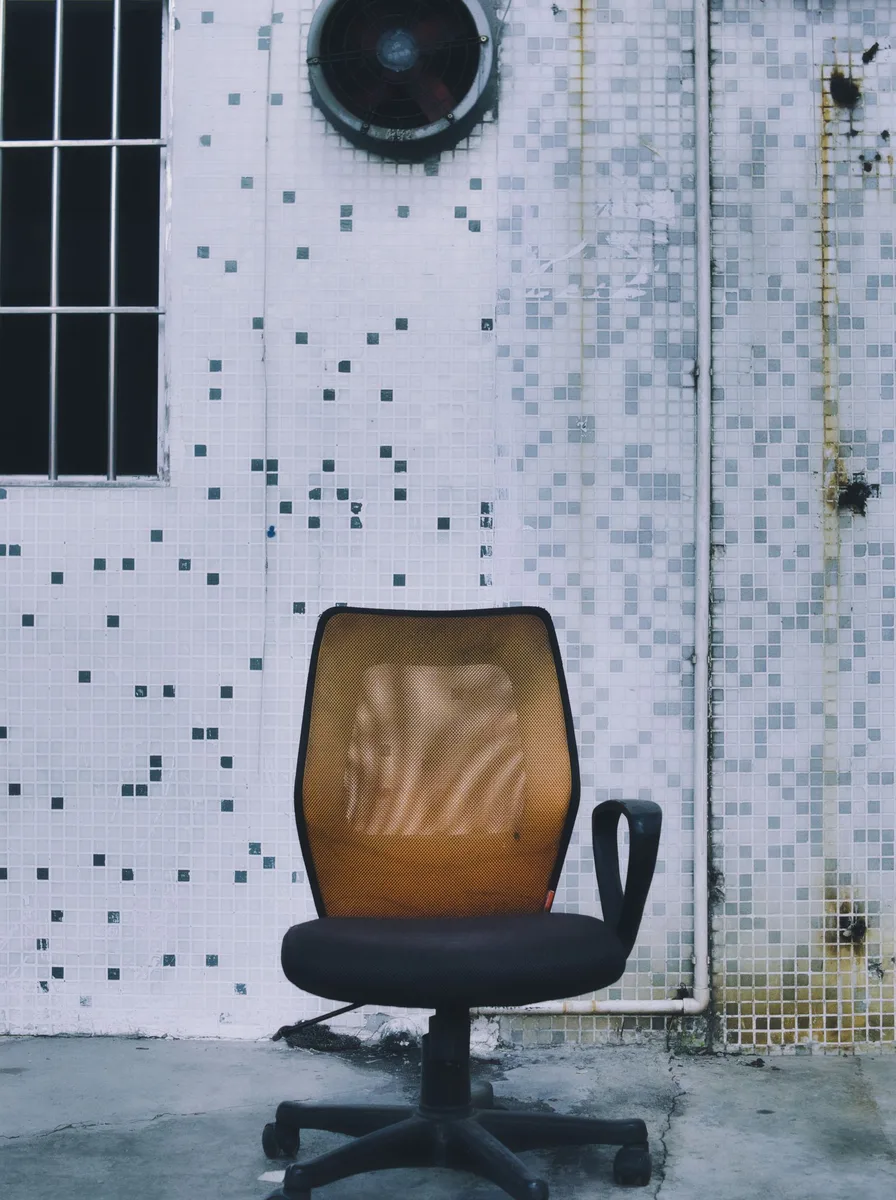 Modern task chair in a bright interior